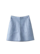 PU faux leather women