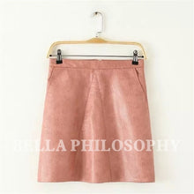 PU faux leather women