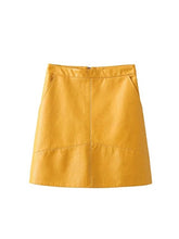 PU faux leather women