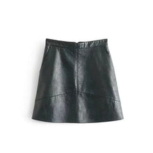 PU faux leather women