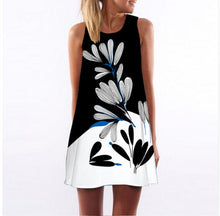 Beach Dress Floral Print Tunic Sleeveless