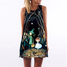Beach Dress Floral Print Tunic Sleeveless
