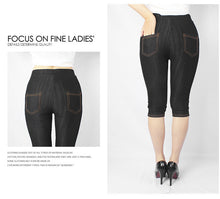 High Waist Jeans Leggins With Buttons Jeggings