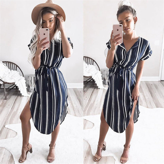 Batwing Short Sleeve Tunic Bandage Dress