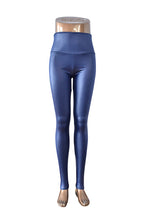 High Waist Leather Leggings For Women Skinny Leather Leggings