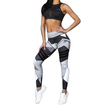 Women Printing Fitness Pencil Pants Leggings