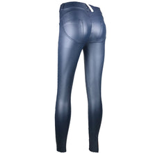 Low Waist Leather Leggings For Women