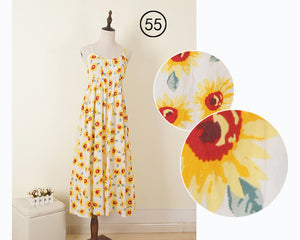 Beach Dress Women Floral Print