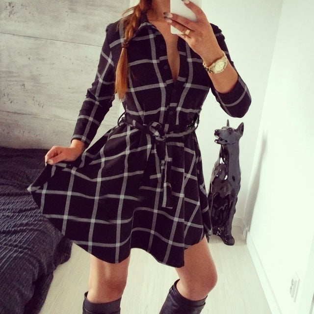Explosions Leisure Vintage Dress