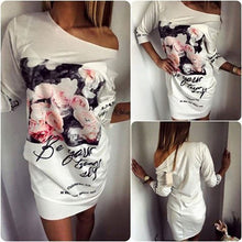 mini cartoon dress female