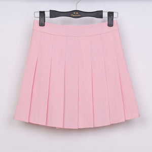 New Spring high waist ball pleated skirts