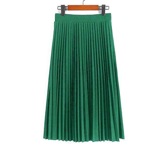 Half Length Elastic Skirt Promotions Lady