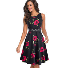 A-Line Pinup Business Women Dress