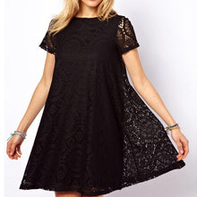 Casual Mini Dress Short Sleeve A-Line