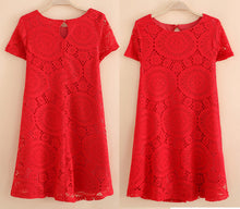 Casual Mini Dress Short Sleeve A-Line