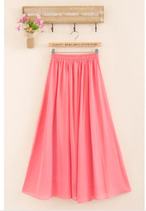 Plus Size Long Skirt Elegant Style Women