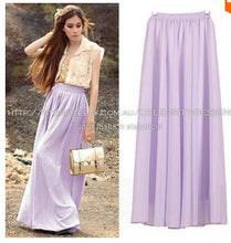 Plus Size Long Skirt Elegant Style Women
