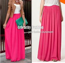 Plus Size Long Skirt Elegant Style Women