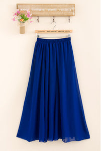 Plus Size Long Skirt Elegant Style Women