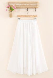 Plus Size Long Skirt Elegant Style Women