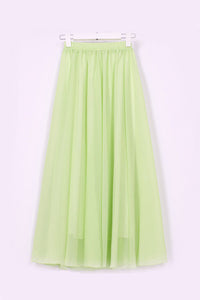 Plus Size Long Skirt Elegant Style Women
