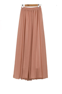 Plus Size Long Skirt Elegant Style Women