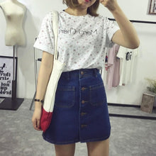 A-Line Korean Mini Jeans