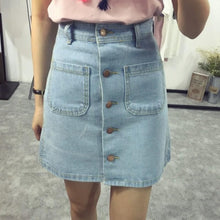 A-Line Korean Mini Jeans