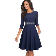 A-Line Pinup Business Women Dress