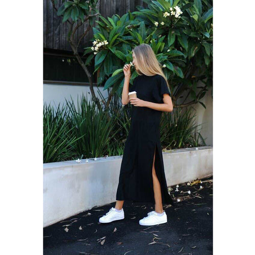Maxi Shirt Dress Women Summer