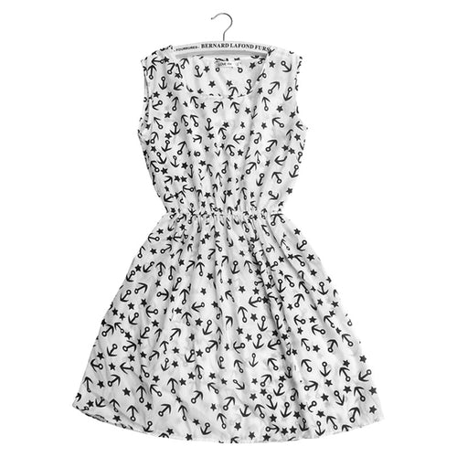 Dress Print Floral Sundress