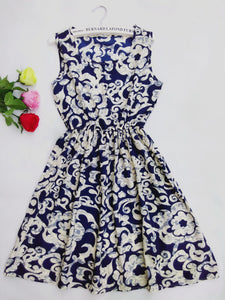 Dress Print Floral Sundress